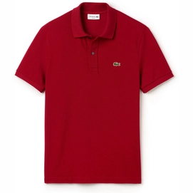 Polo Lacoste Homme Slim Fit Stretch Pique Rouge Tennisplanet